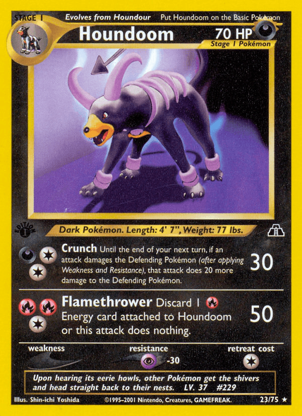 Houndoom — 1st Edition