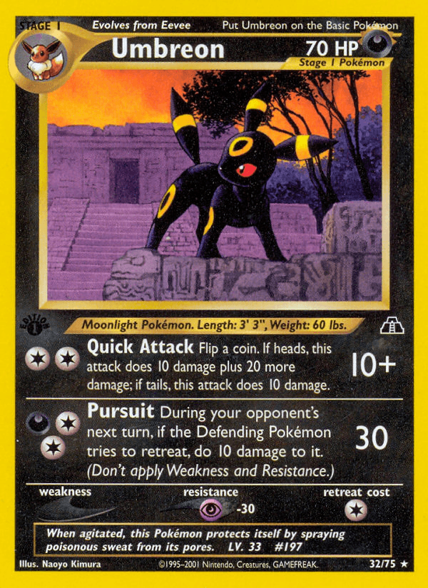 Umbreon — 1st Edition
