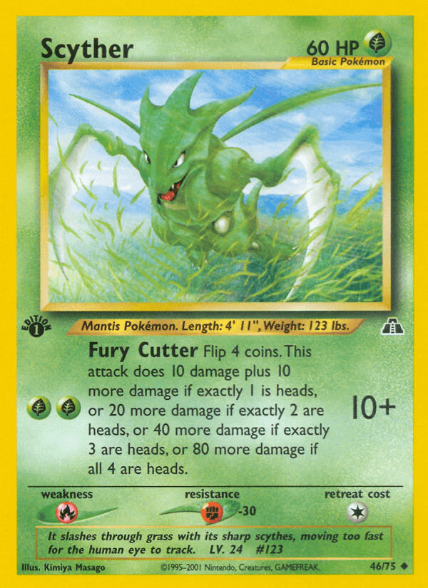 Scyther — 1st Edition