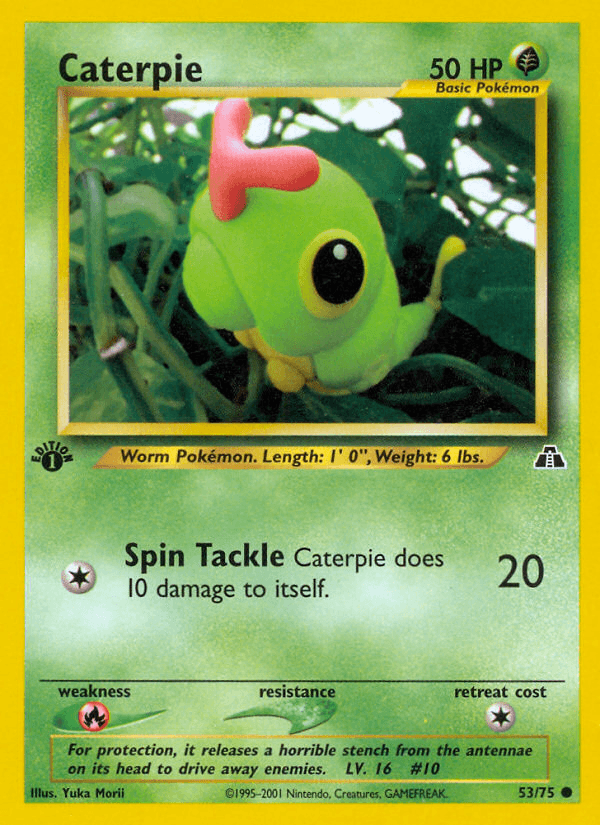 Caterpie — 1st Edition
