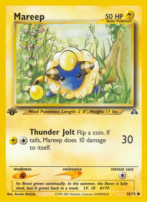 Mareep — 1st Edition