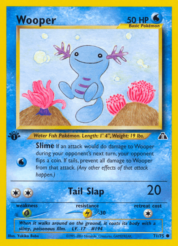 Wooper — 1st Edition