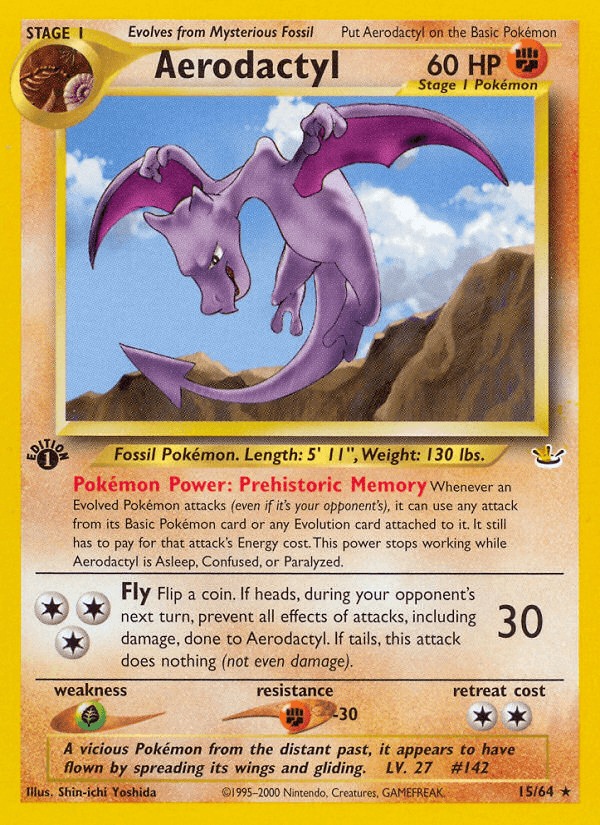 Aerodactyl — 1st Edition