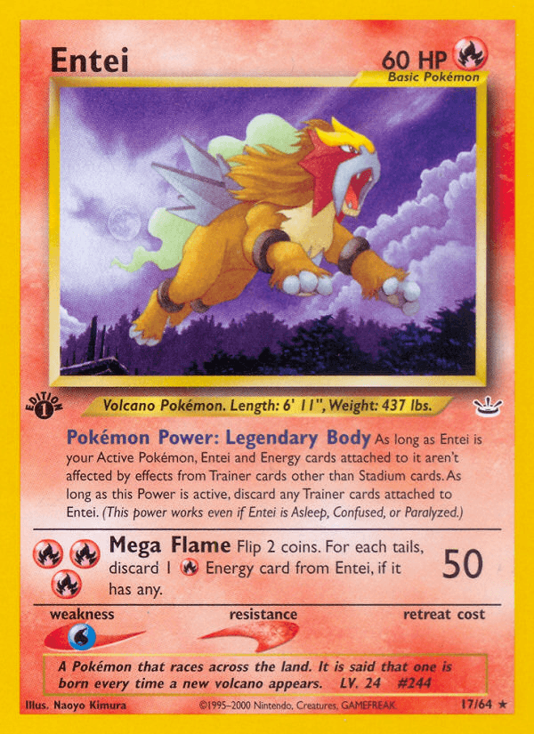Entei — 1st Edition