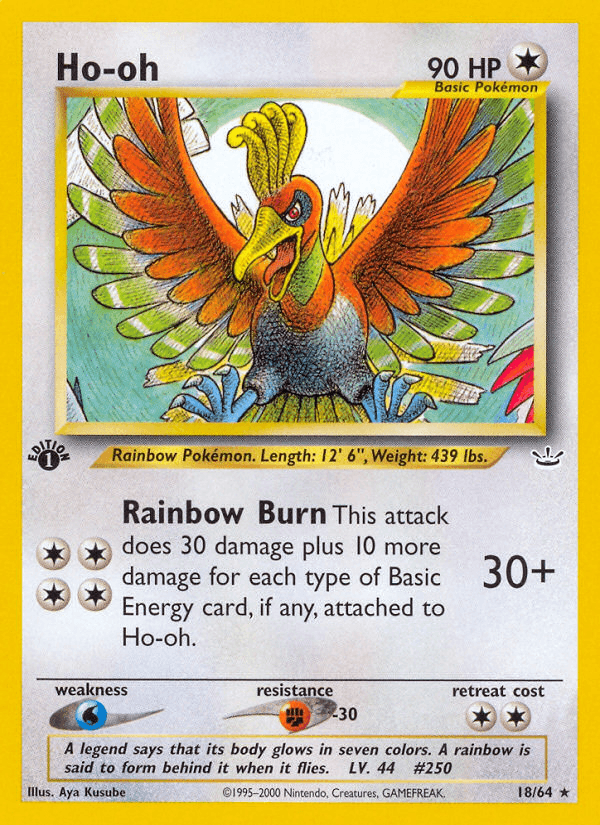 Ho-oh — 1st Edition
