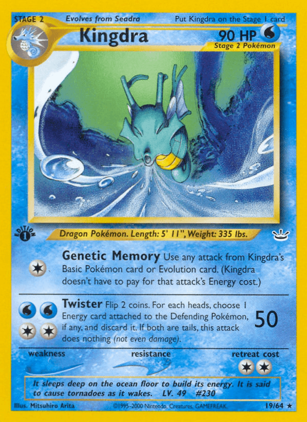 Kingdra — 1st Edition