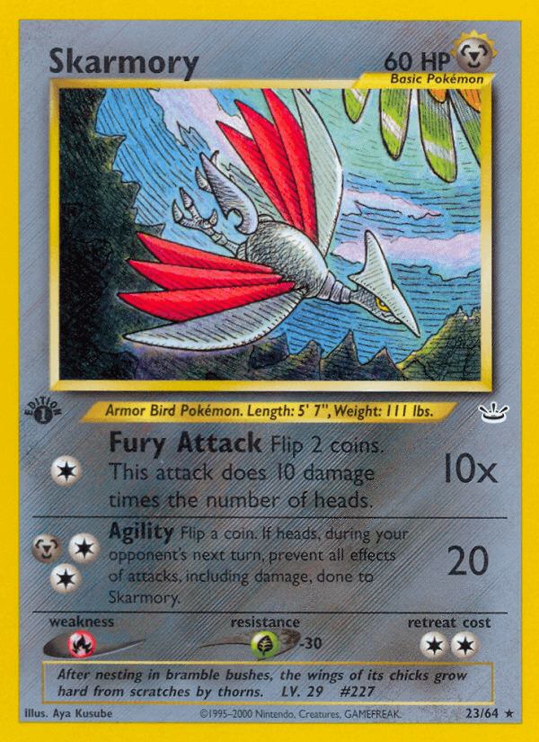 Skarmory — 1st Edition