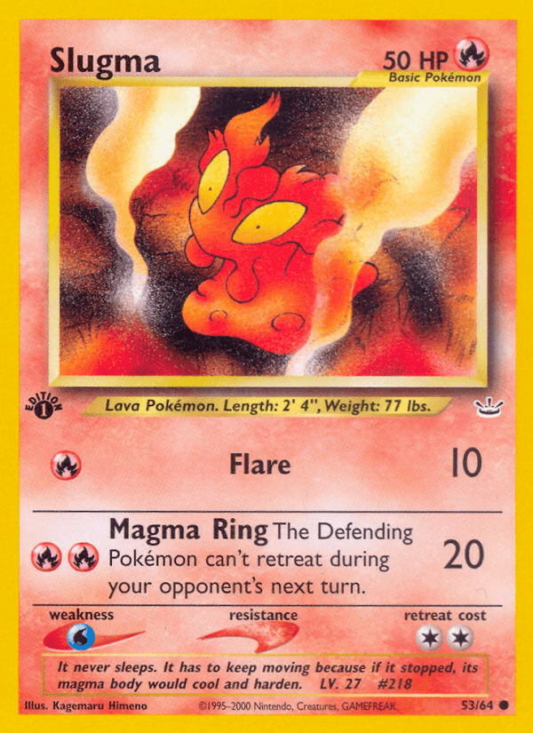 Slugma — 1st Edition