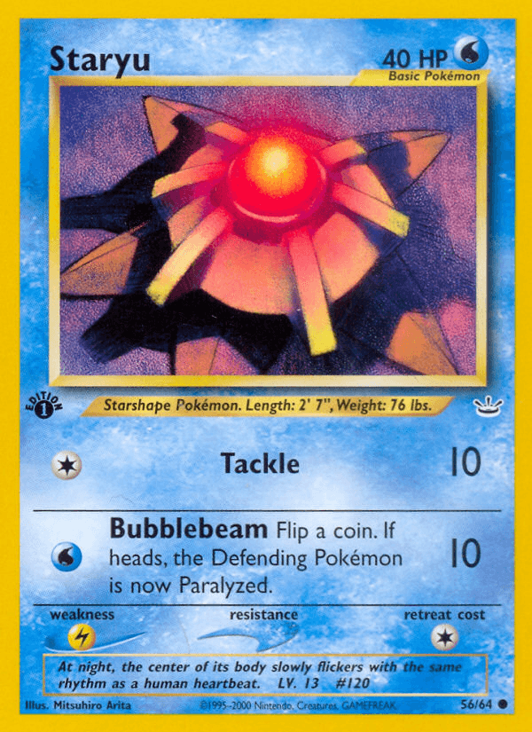 Staryu — 1st Edition
