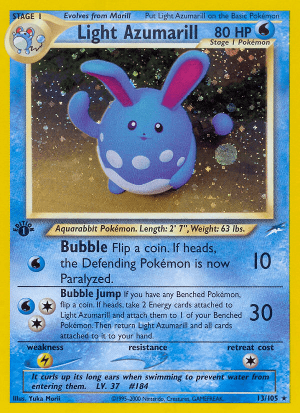 Light Azumarill — 1st Edition