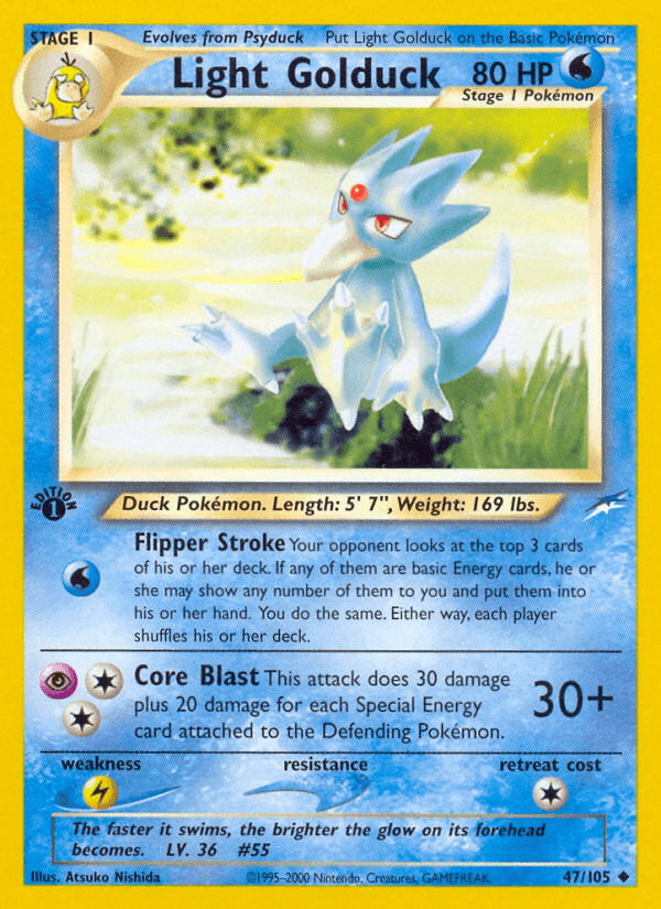 Light Golduck — 1st Edition