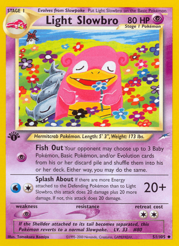 Light Slowbro — 1st Edition