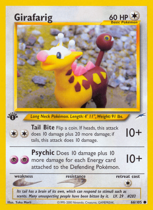 Girafarig — 1st Edition