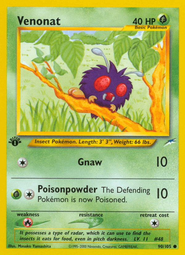 Venonat — 1st Edition
