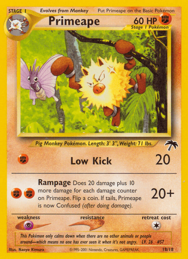Primeape — Unlimited