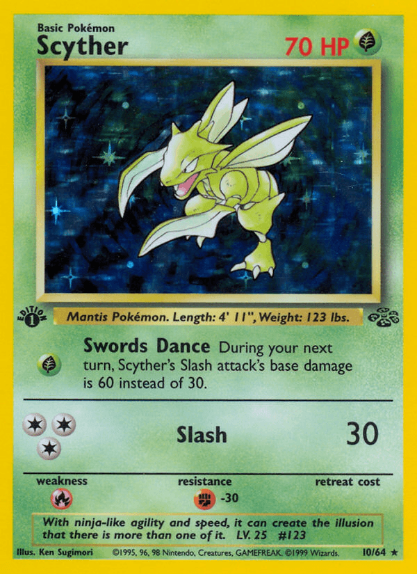 Scyther — 1st Edition