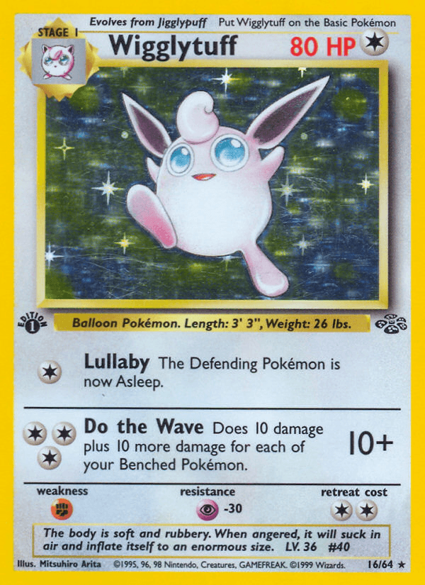 Wigglytuff — 1st Edition