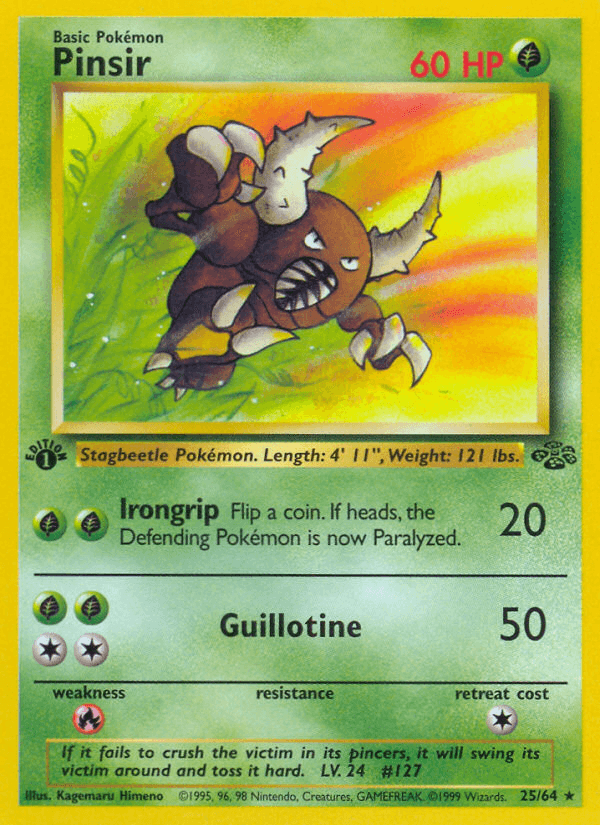Pinsir — 1st Edition