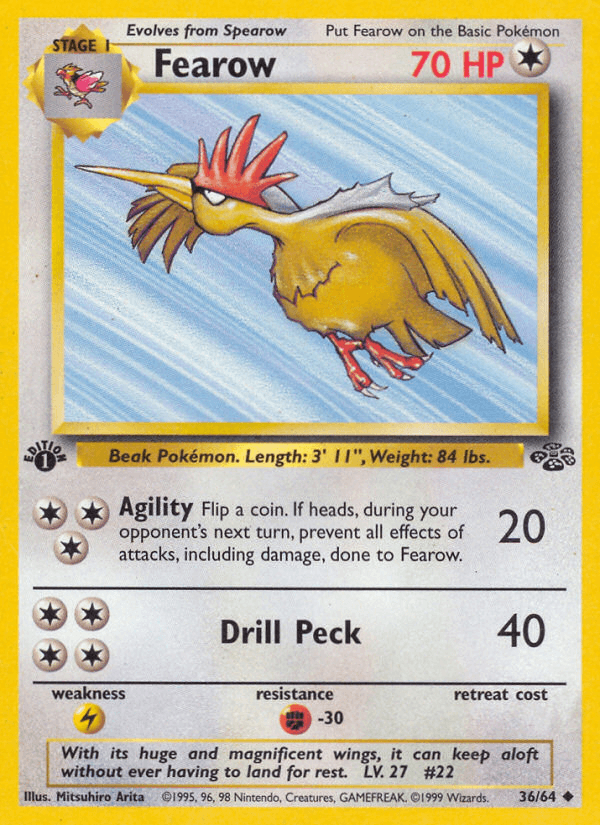 Fearow — 1st Edition