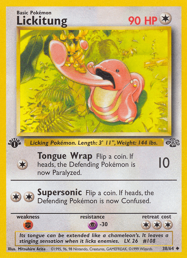 Lickitung — 1st Edition