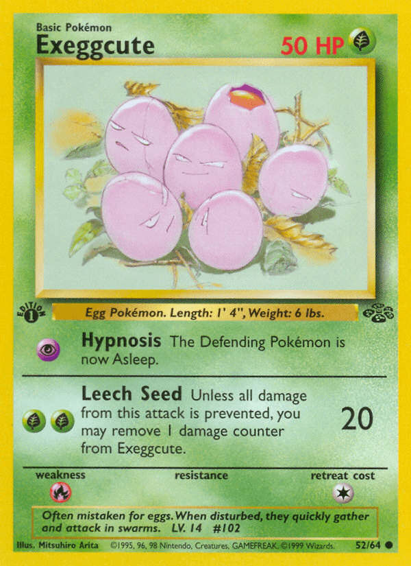 Exeggcute — 1st Edition