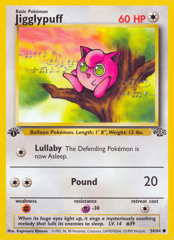 Jigglypuff — 1st Edition