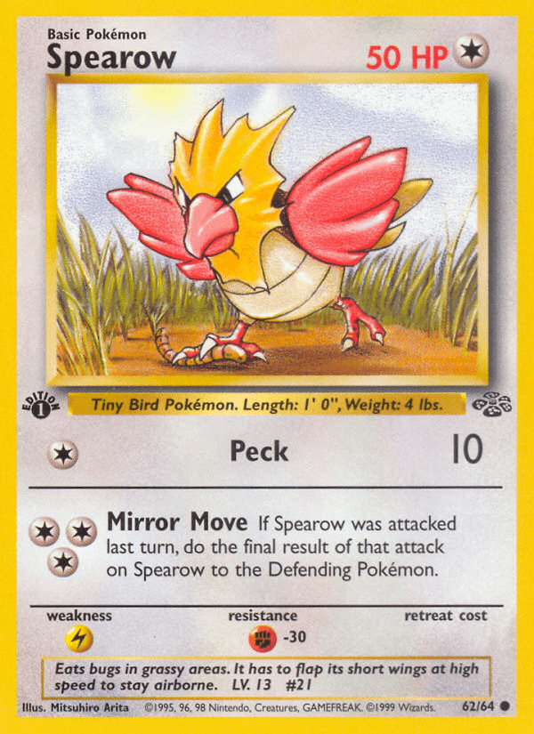 Spearow — 1st Edition