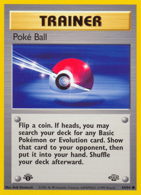 Poké Ball — 1st Edition