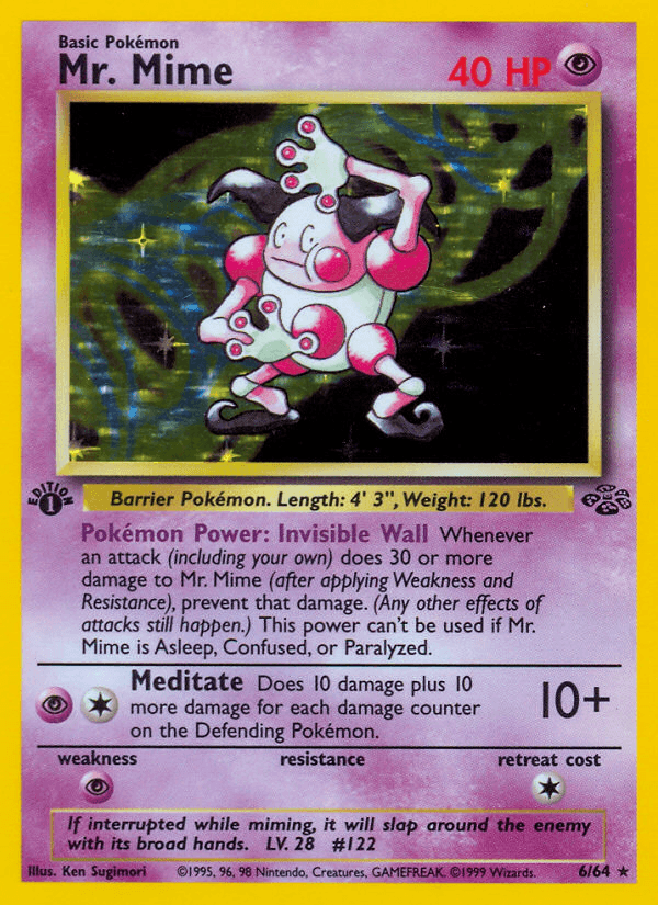 Mr. Mime — 1st Edition