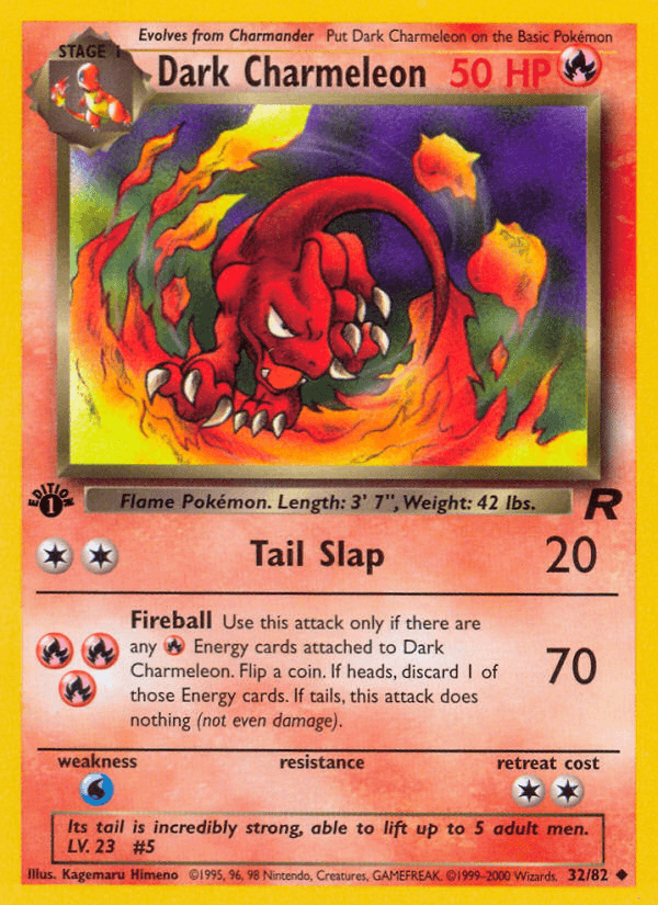 Dark Charmeleon — 1st Edition