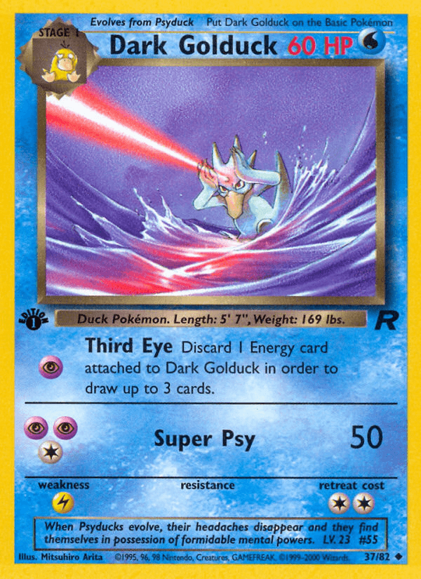 Dark Golduck — 1st Edition