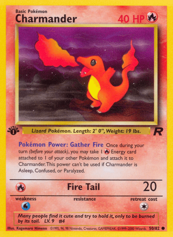 Charmander — 1st Edition