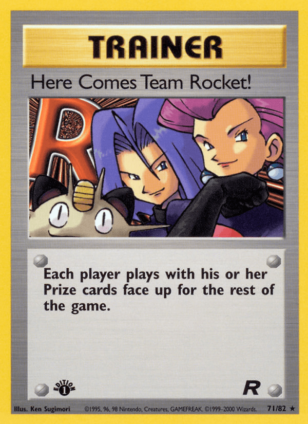 Here Comes Team Rocket! — 1st Edition