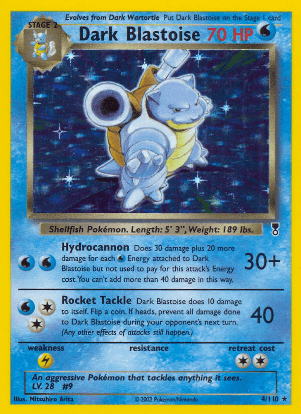 Dark Blastoise — Unlimited
