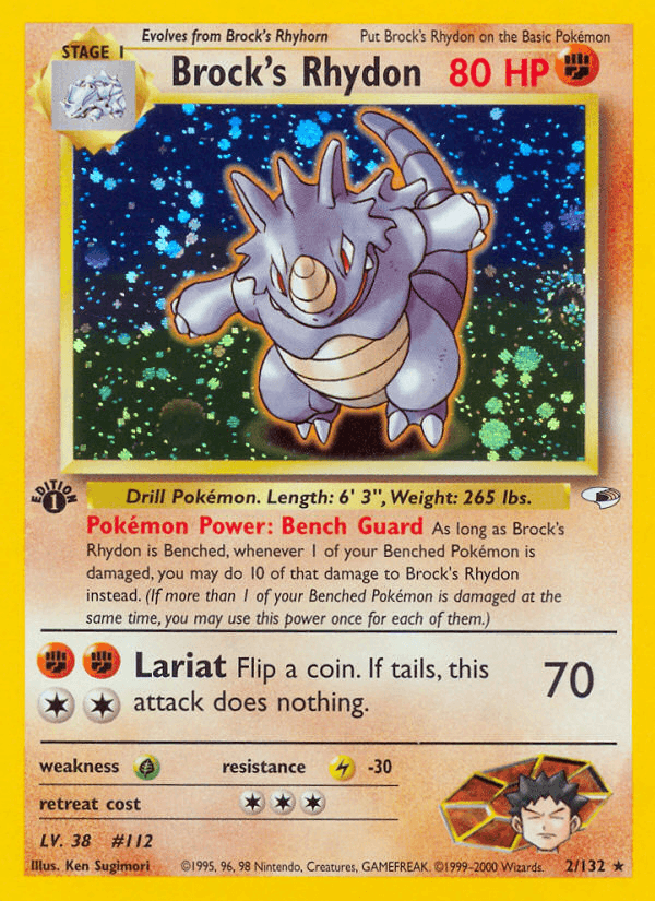 Brock's Rhydon — 1st Edition