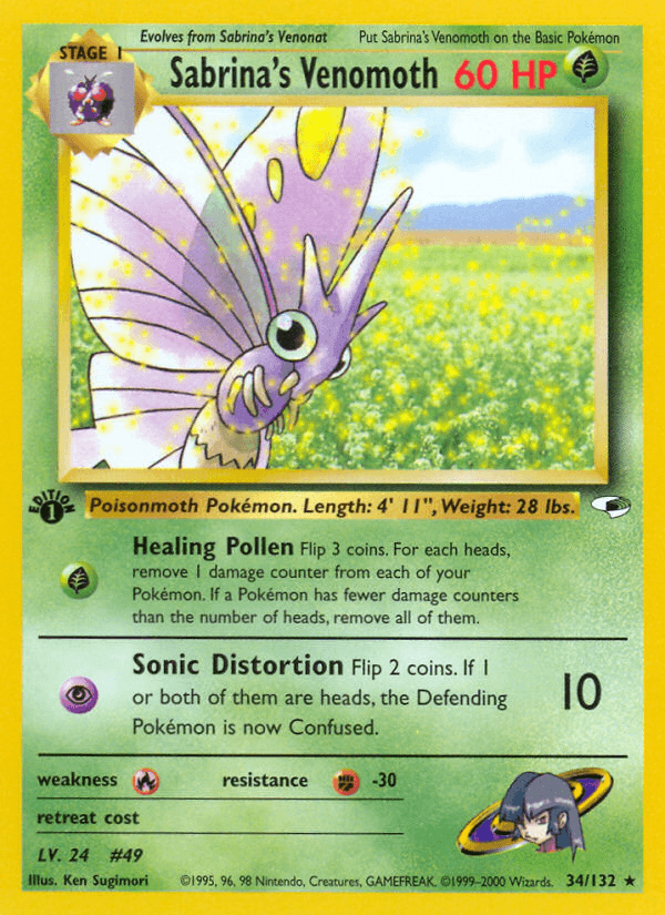 Sabrina's Venomoth — 1st Edition