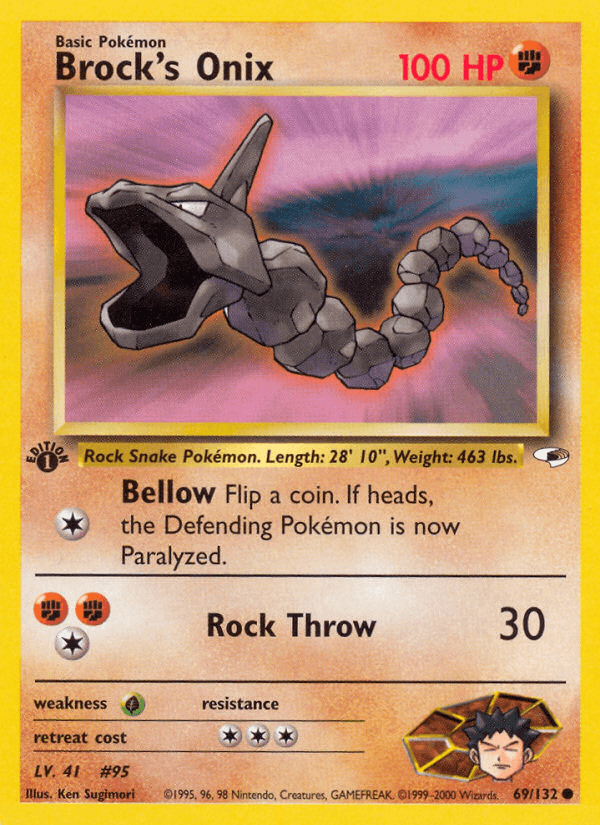 Brock's Onix — 1st Edition