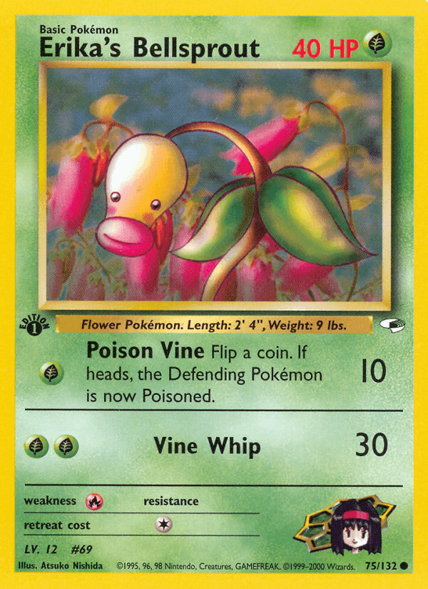 Erika's Bellsprout — 1st Edition