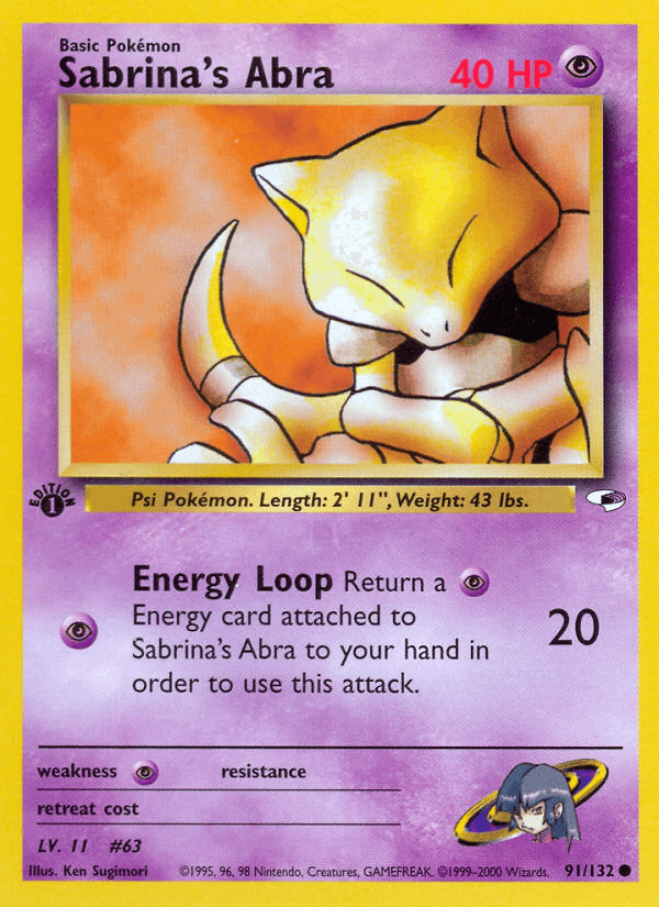 Sabrina's Abra — 1st Edition