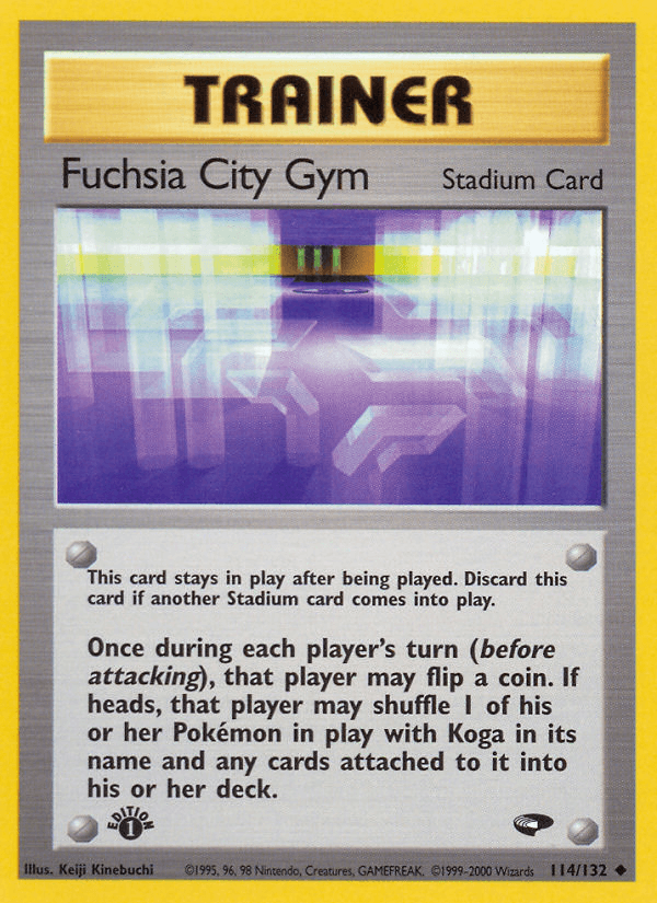 Fuchsia City Gym — 1st Edition