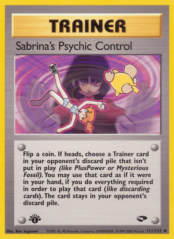 Sabrina's Psychic Control — 1st Edition