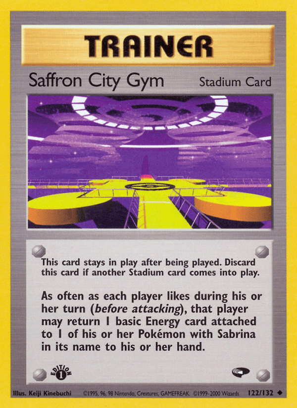 Saffron City Gym — 1st Edition
