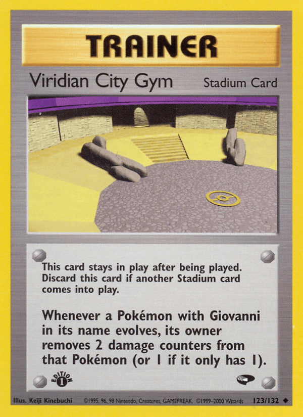 Viridian City Gym — 1st Edition