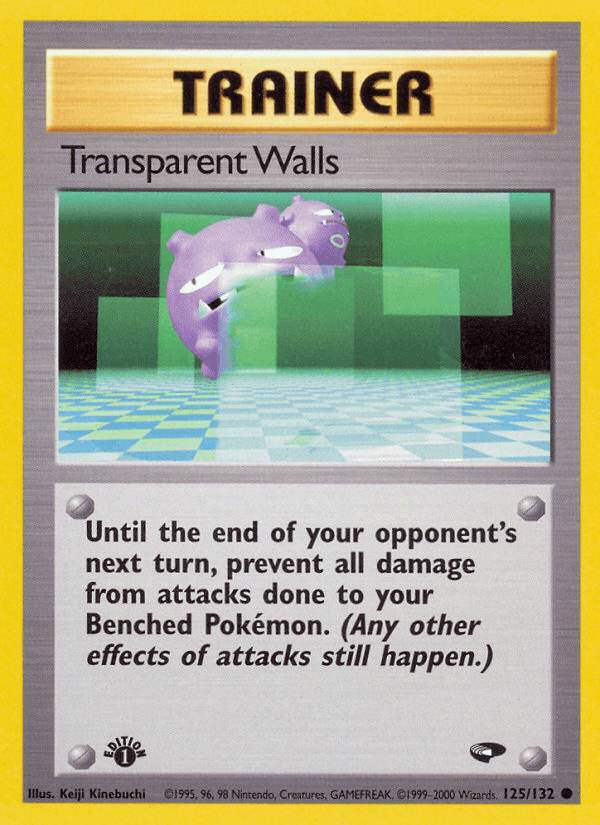 Transparent Walls — 1st Edition