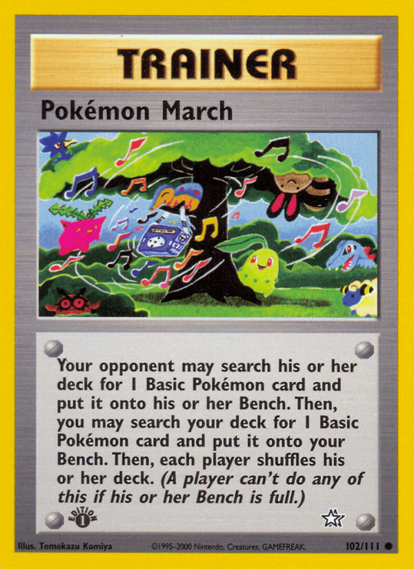 Pokémon March — 1st Edition