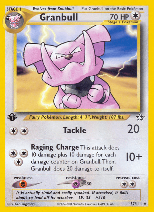 Granbull — 1st Edition