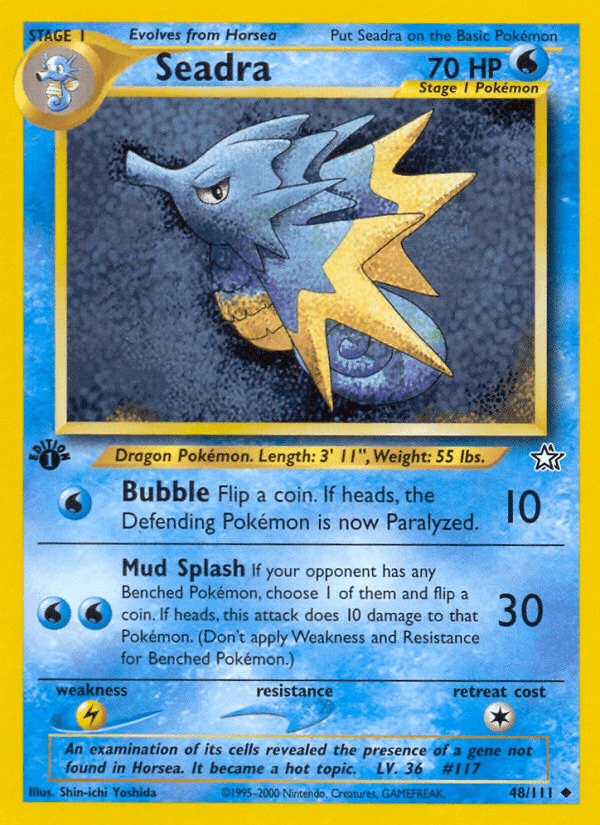 Seadra — 1st Edition