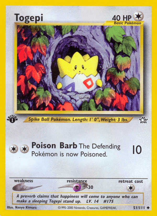 Togepi — 1st Edition