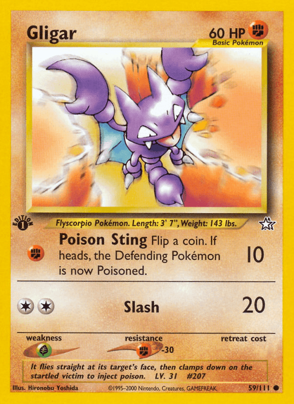 Gligar — 1st Edition