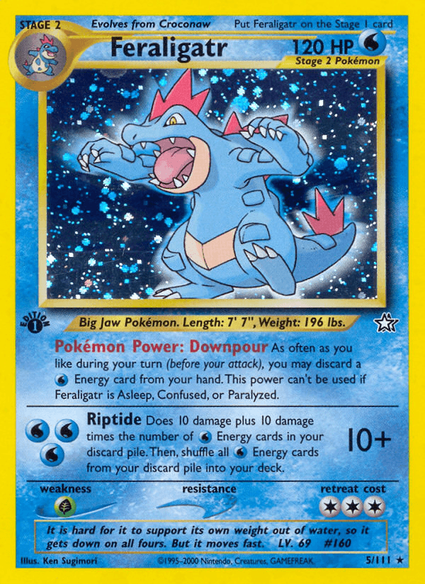 Feraligatr — 1st Edition